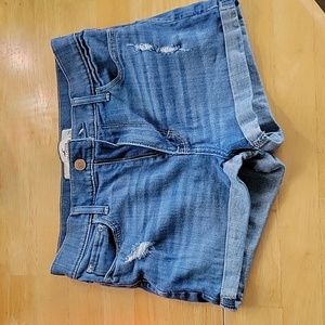 Hollister High Rise Jean shorts